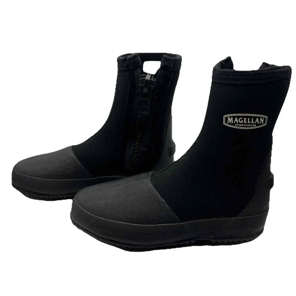 Magellan Sportswear Neoprene Wading Boots Size 3 Black shoes